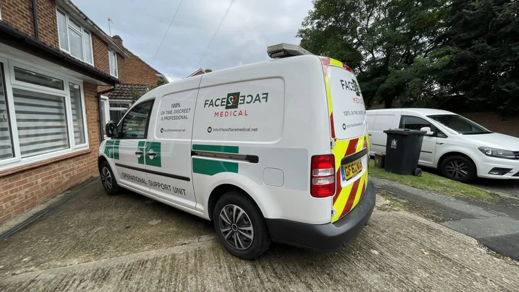 Medical Vehicle Graphics & Chevrons Slough | Toy Creative