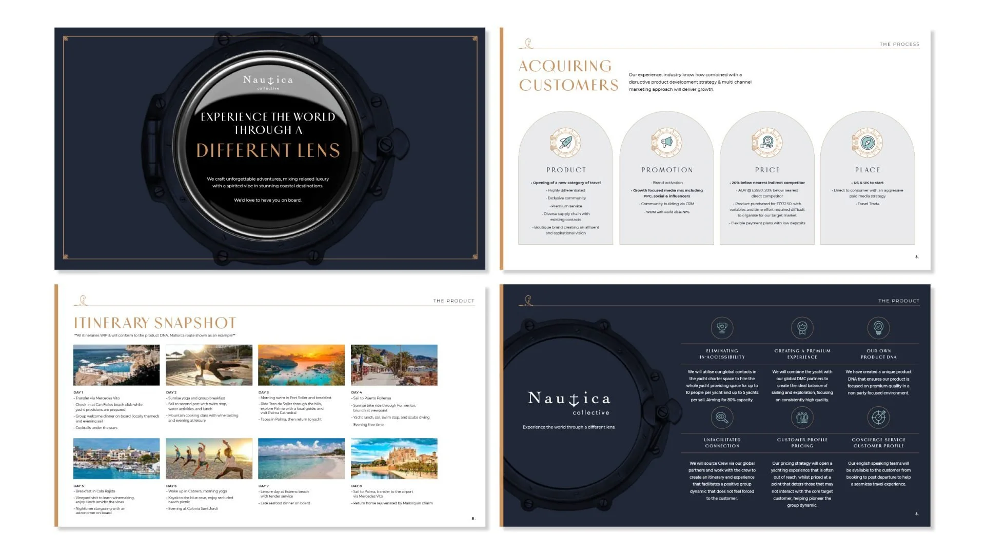 Nautica Collective digital marketing assets and advertising