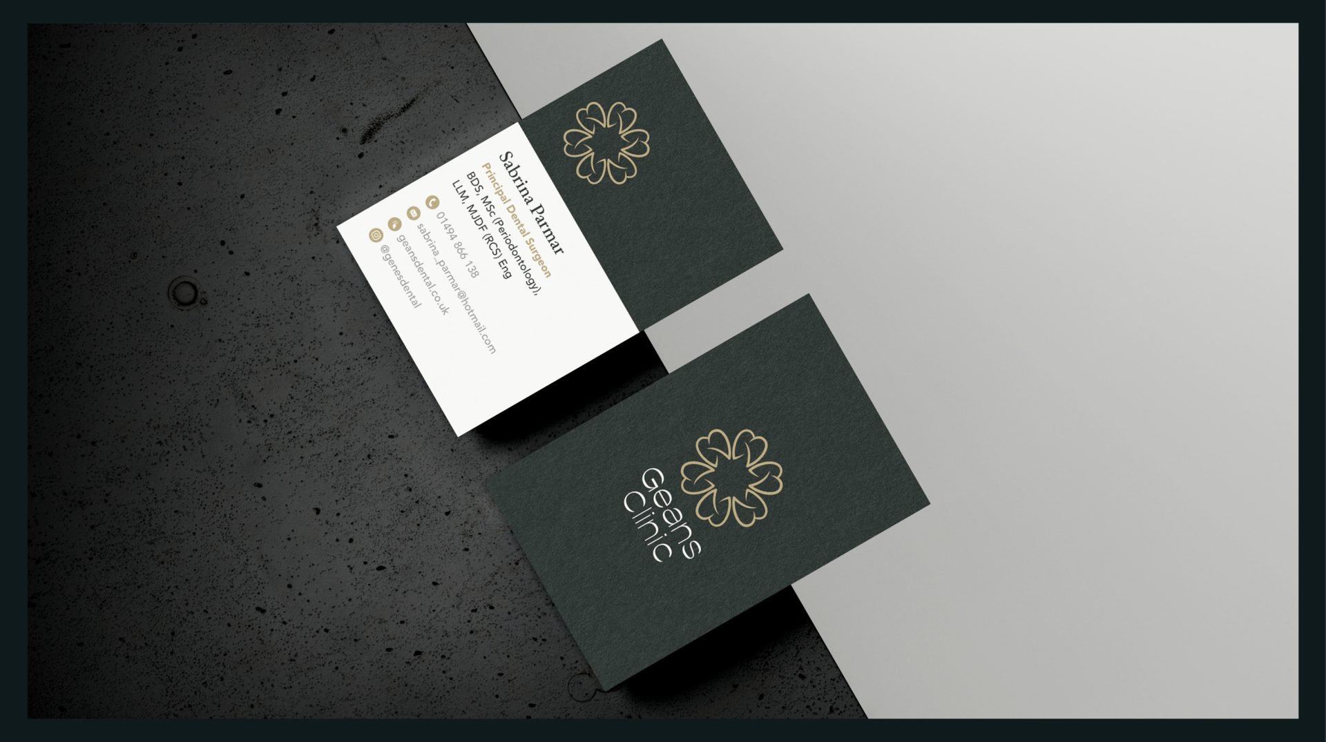 Business-cards-designed-and-printed-as-part-of-the-new-brand-identity-created-for-Geans-Clinic-scaled.jpg
