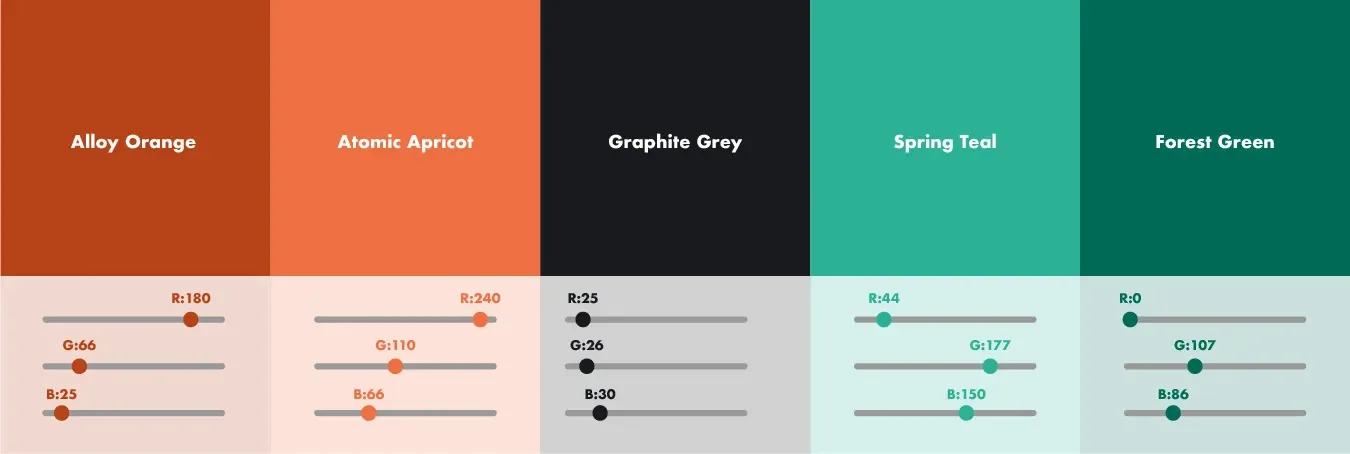 Colour-palette-created-as-part-of-the-rebrand-for-sound-engineer.webp
