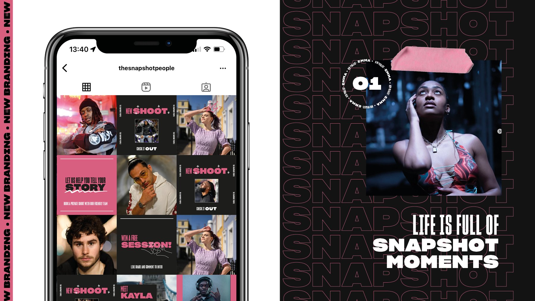 Social-media-visual-and-design-elements-for-the-Snapshot-people-rebrand-by-Toy-Creative.jpg
