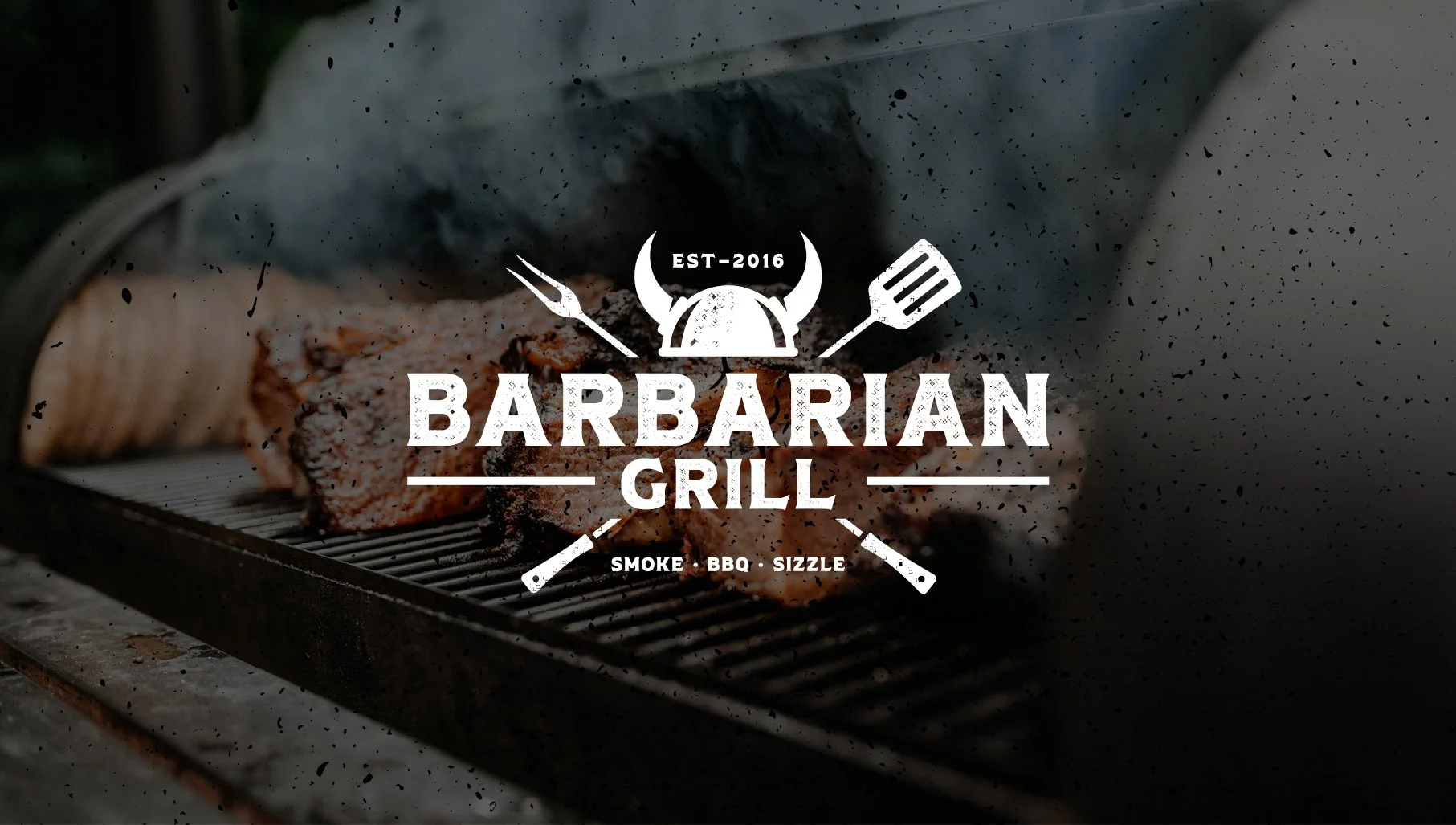 Barbarian Grill logo redesign by Toy Creative