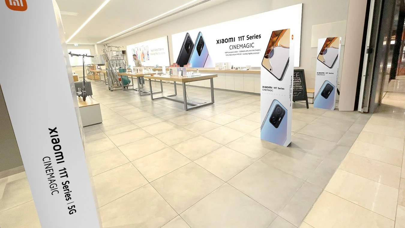 Xiaomi 11T security banner cover designs, printed and installed