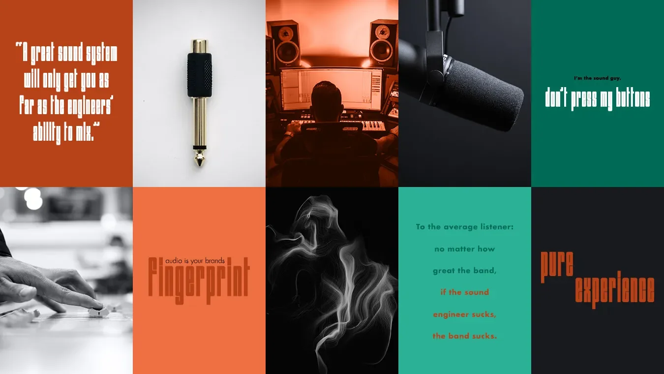 Colours-imagery-and-typography-as-part-of-the-rebrand-for-sound-engineer.webp