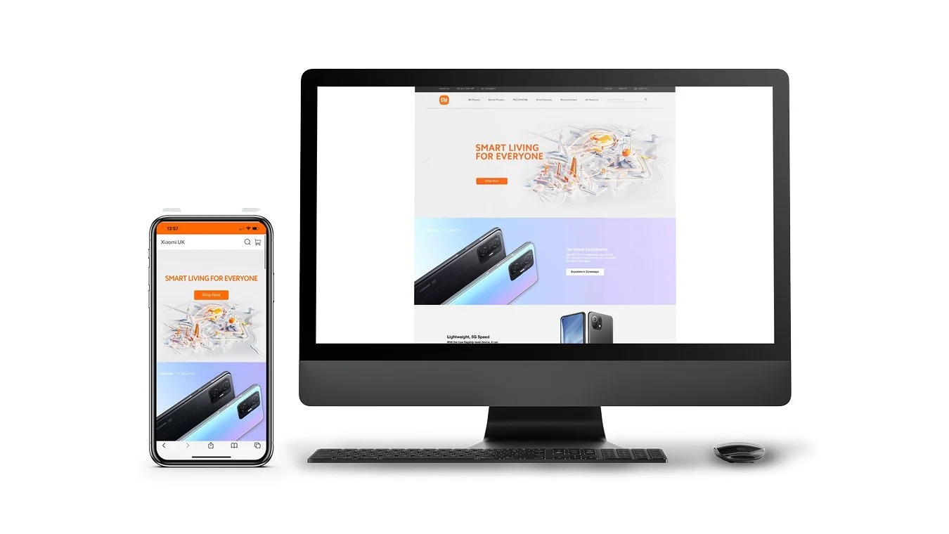 Xiaomi 11T launch website design
