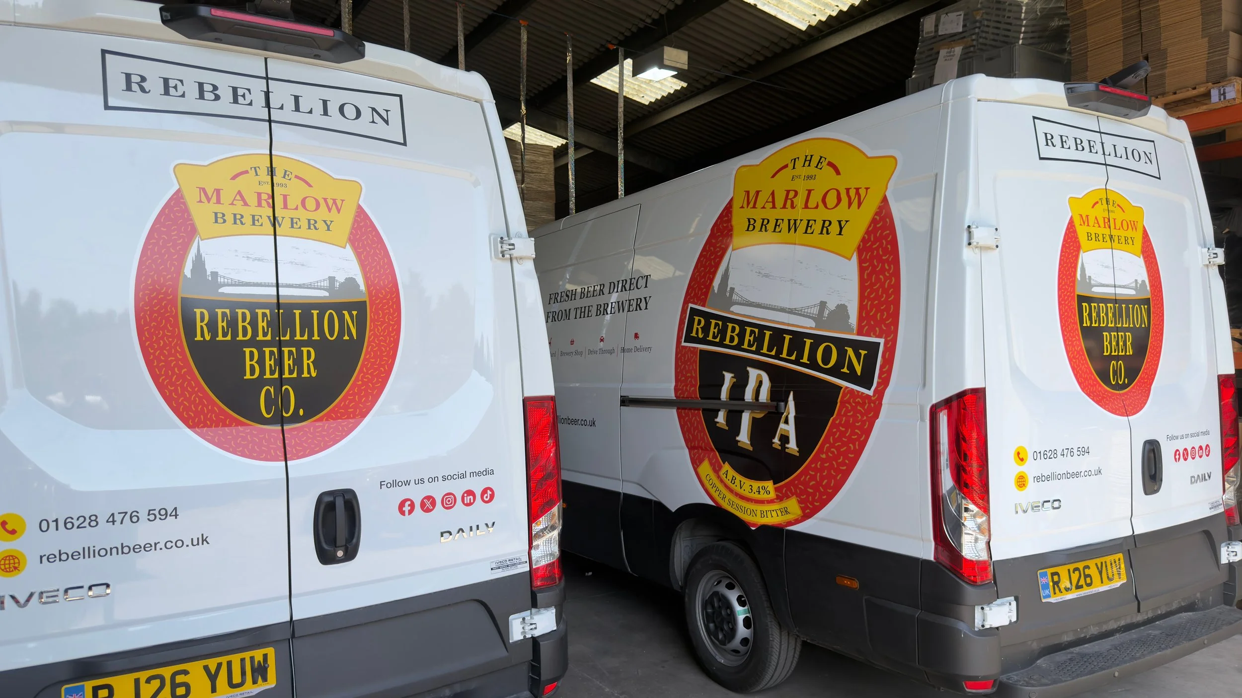 Rebellion Beer Vans with graphics installed by Toy Creative.jpg