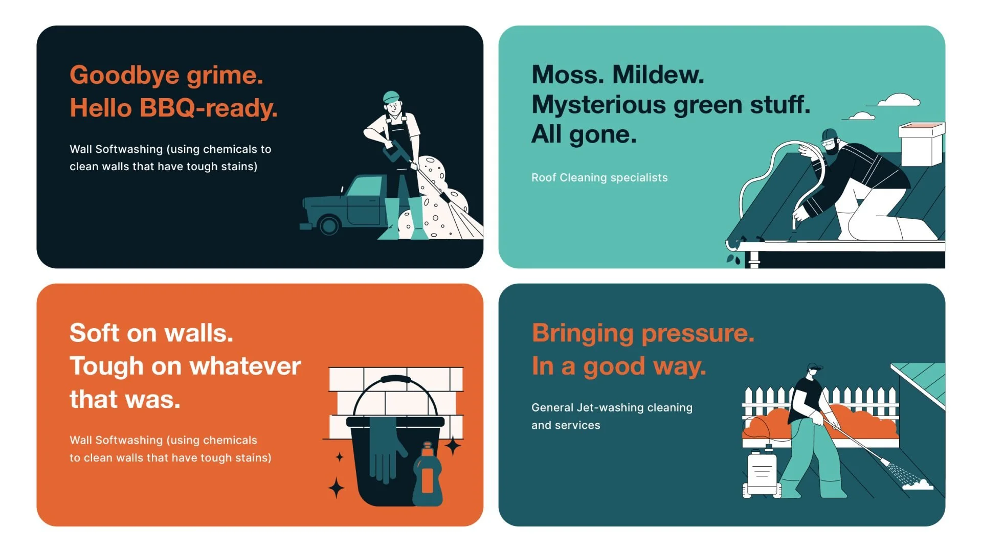 Ace Solutions design elements and illustrations