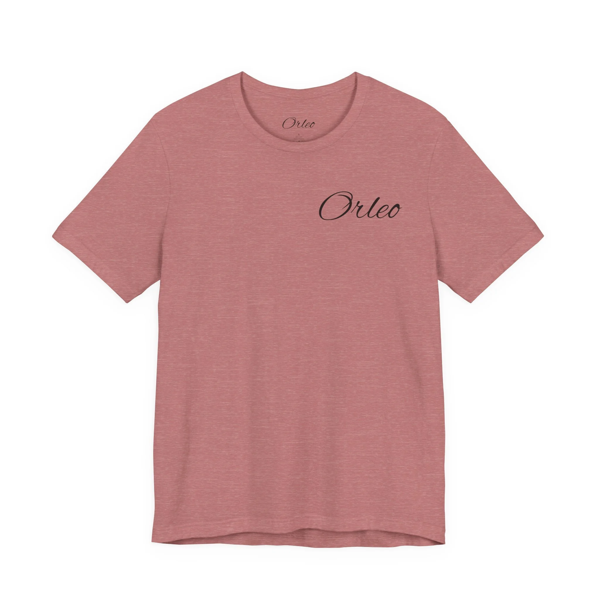 Orleo Script Logo Tee — Short Sleeve T-Shirt