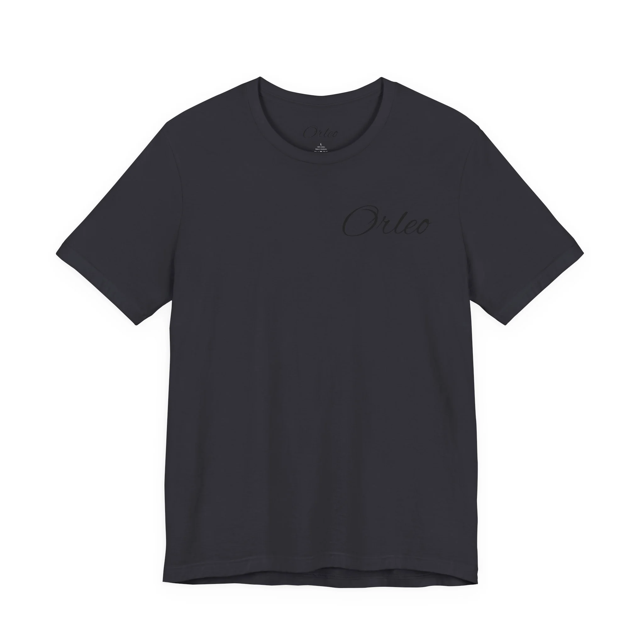 Orleo Script Logo Tee — Short Sleeve T-Shirt