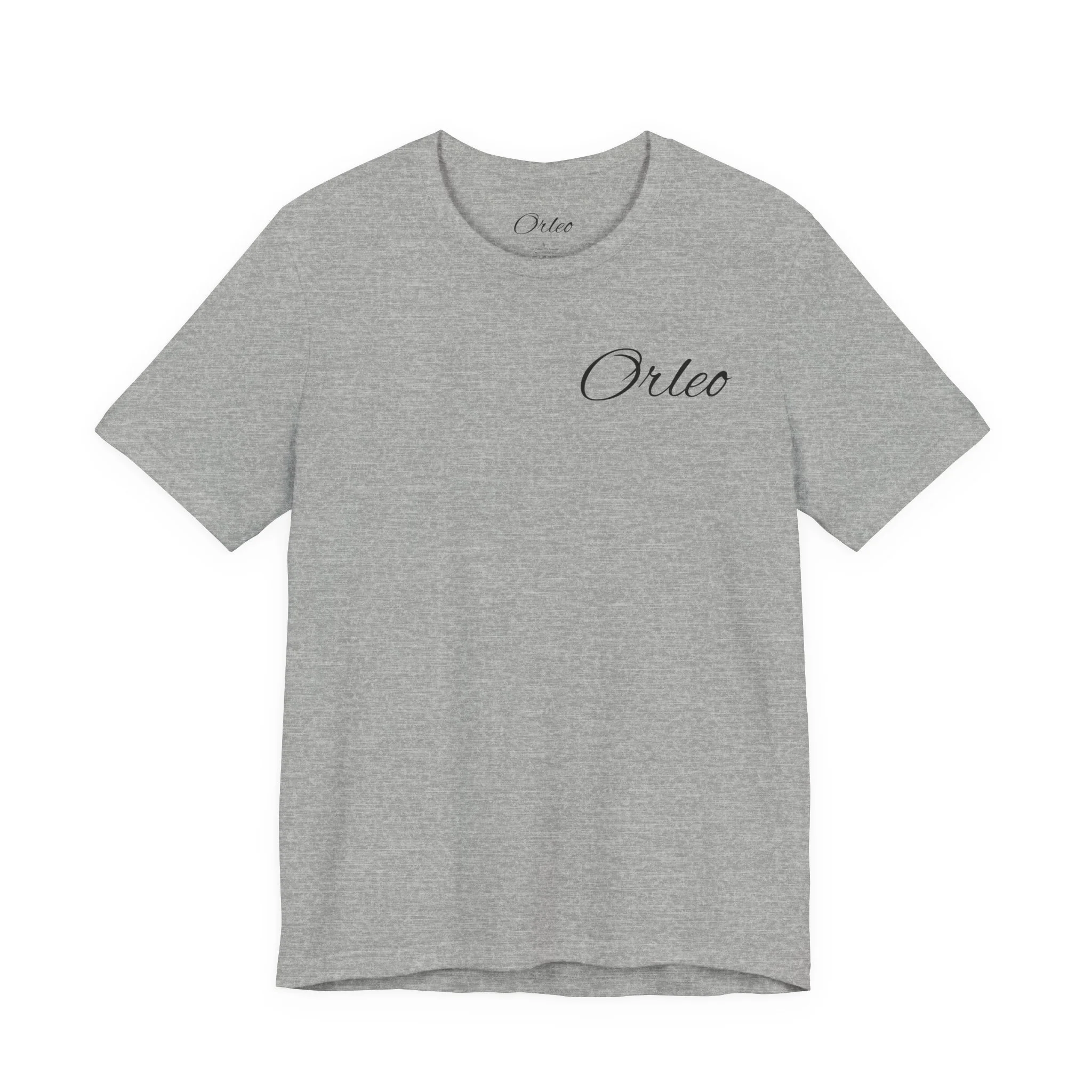 Orleo Script Logo Tee — Short Sleeve T-Shirt