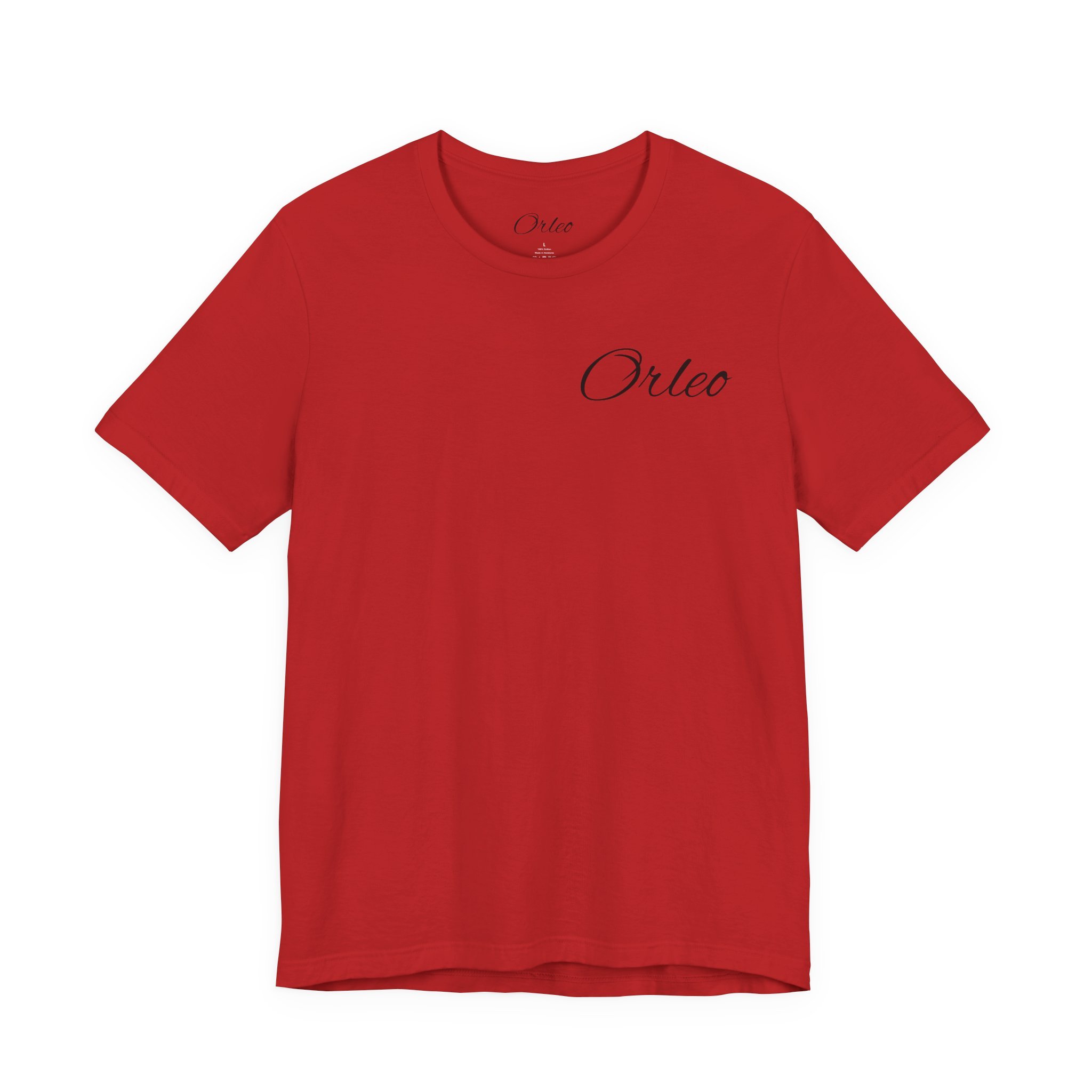Orleo Script Logo Tee — Short Sleeve T-Shirt