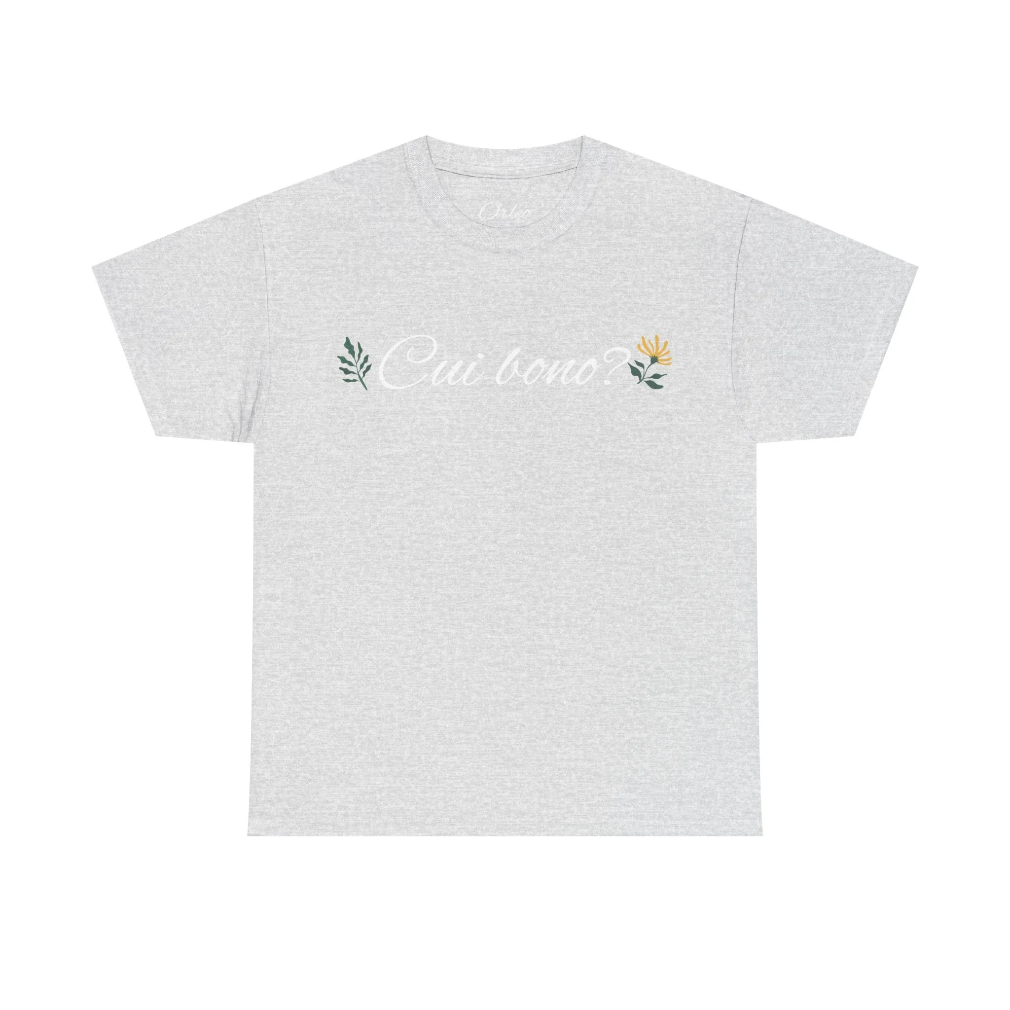 Cui Bono? Artwork— Design Latin Phrase Tee