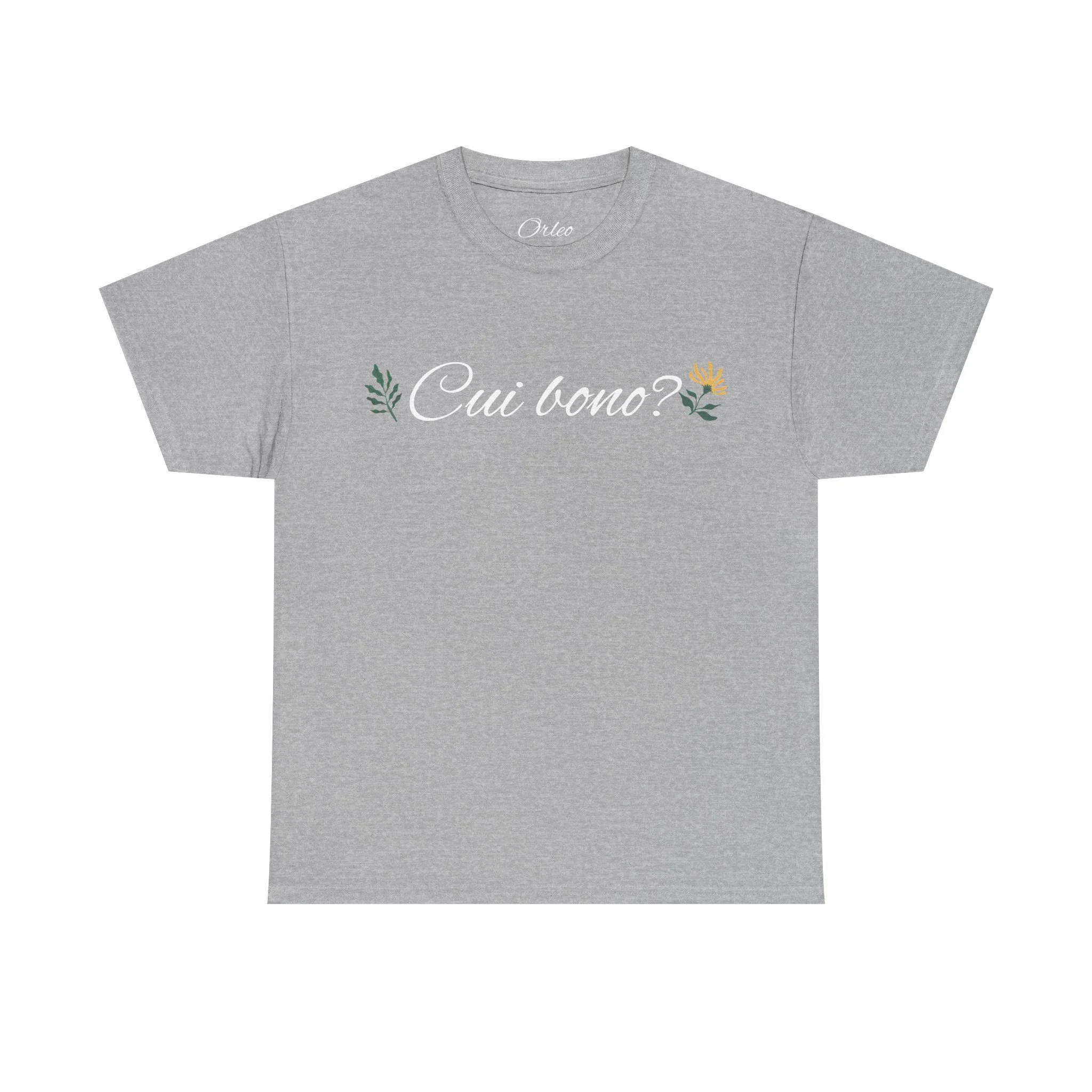 Cui Bono? Artwork— Design Latin Phrase Tee