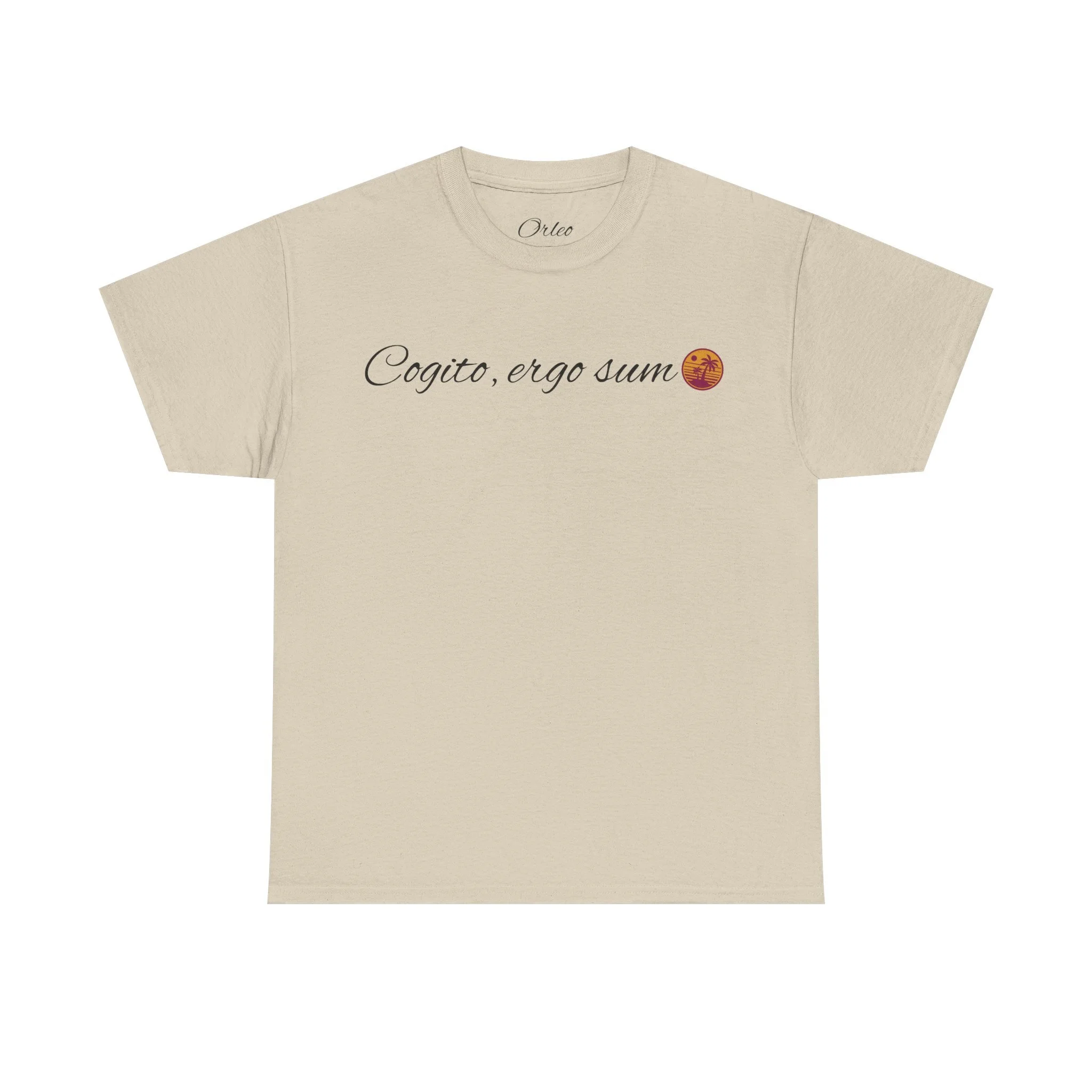 Limited! Cogito, Ergo Sum Artwork— Design Latin Phrase Tee