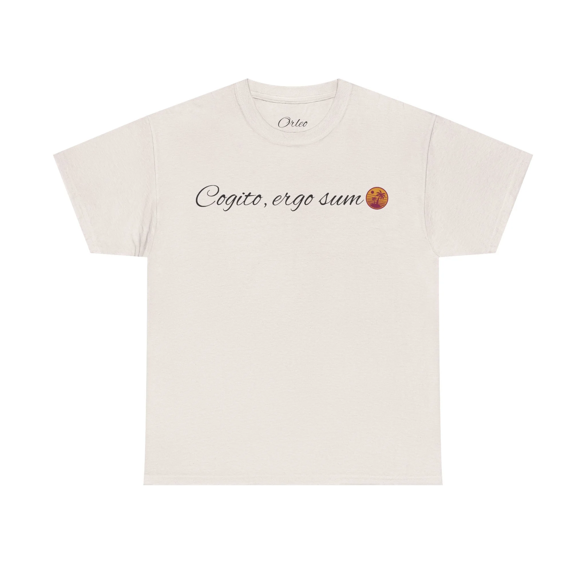 Limited! Cogito, Ergo Sum Artwork— Design Latin Phrase Tee