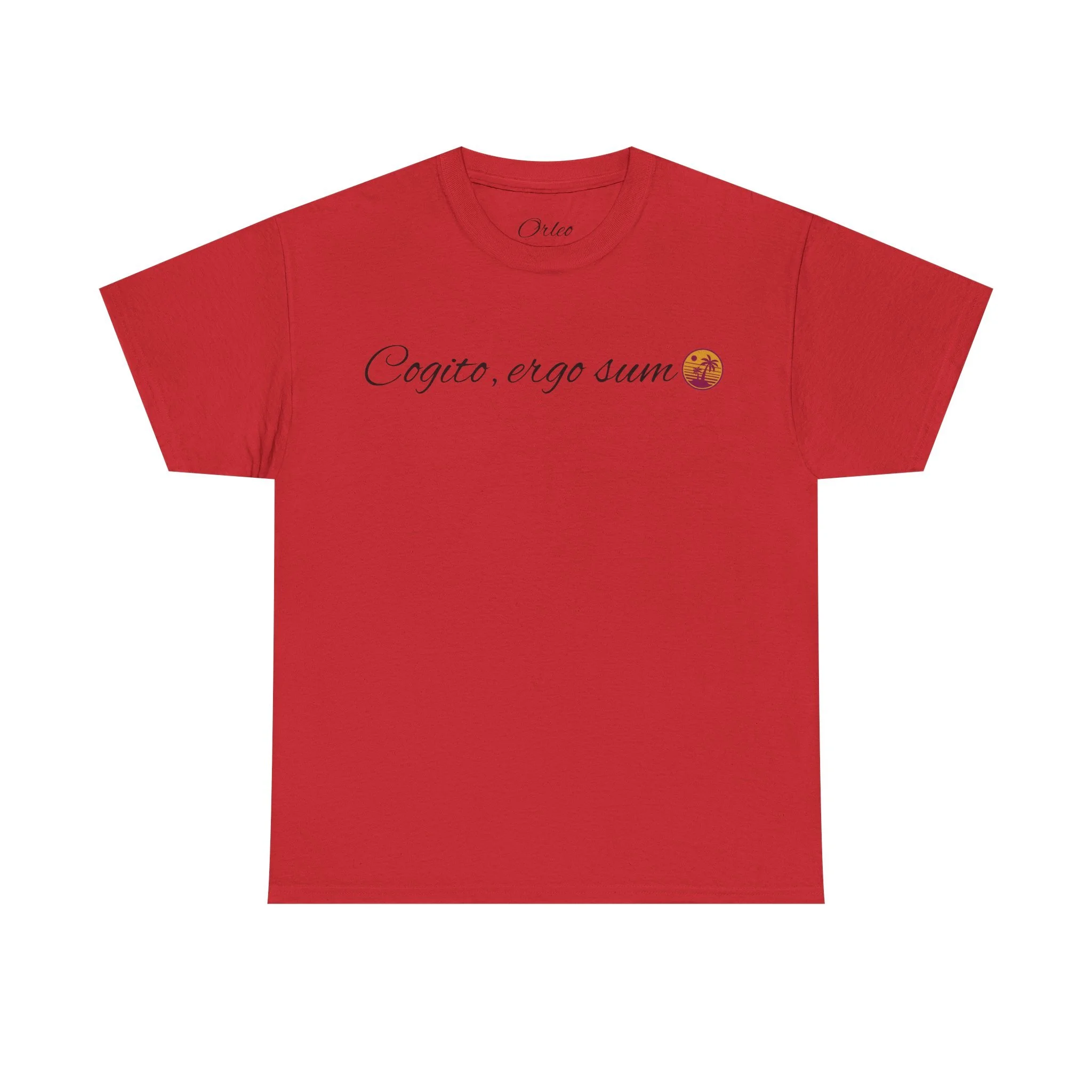 Limited! Cogito, Ergo Sum Artwork— Design Latin Phrase Tee