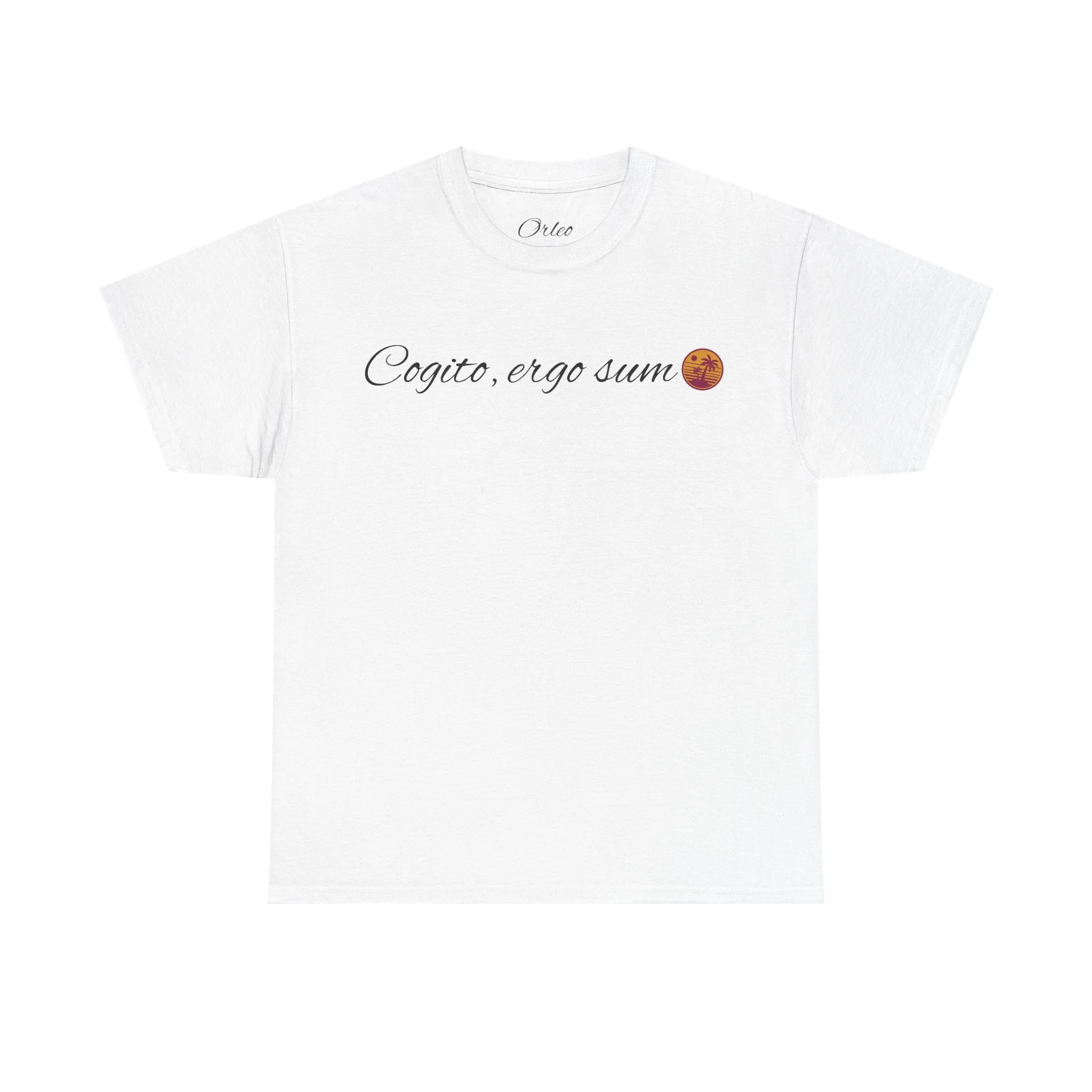 Limited! Cogito, Ergo Sum Artwork— Design Latin Phrase Tee