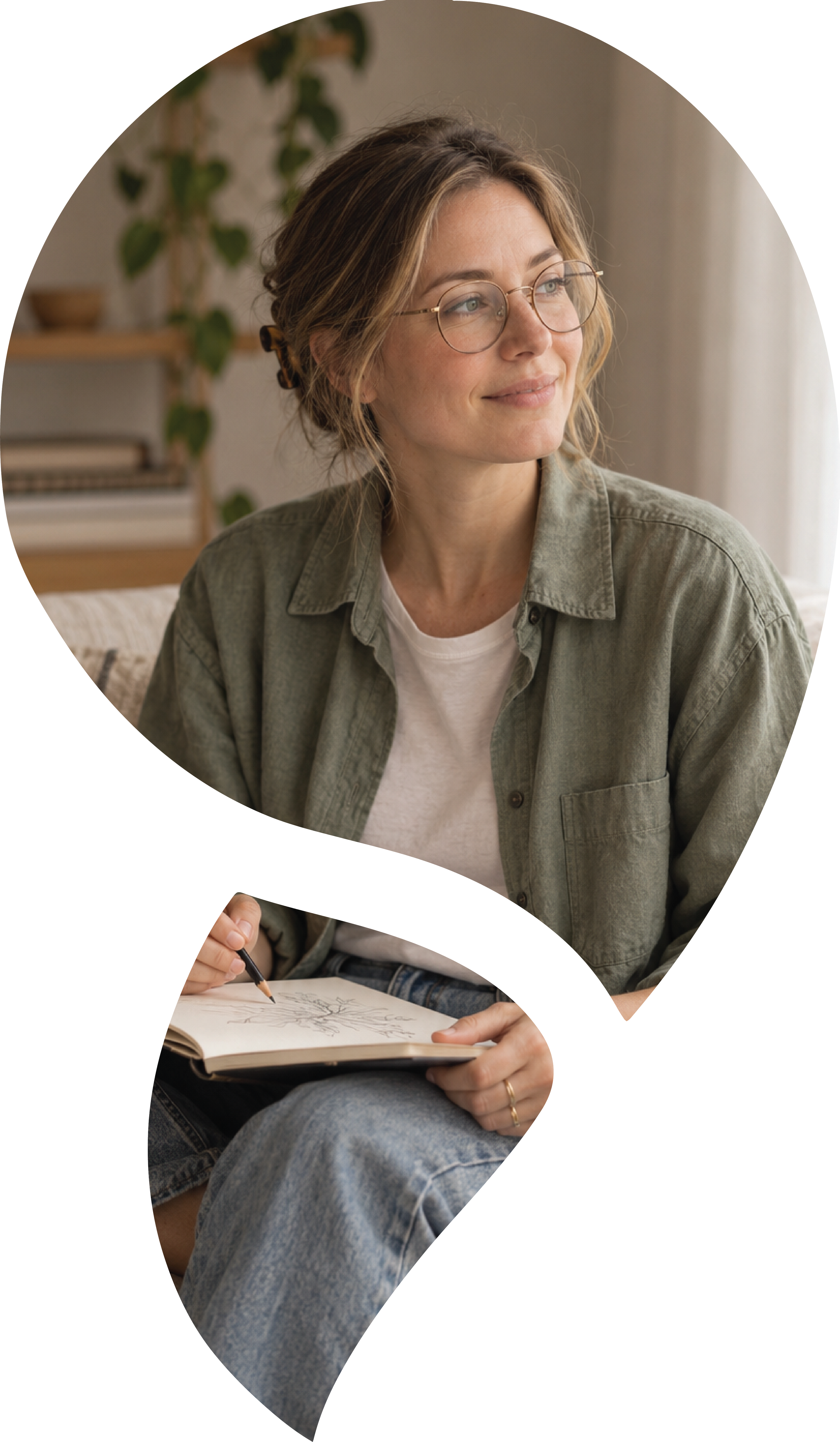 Young adult neurodivergent client in counselling session