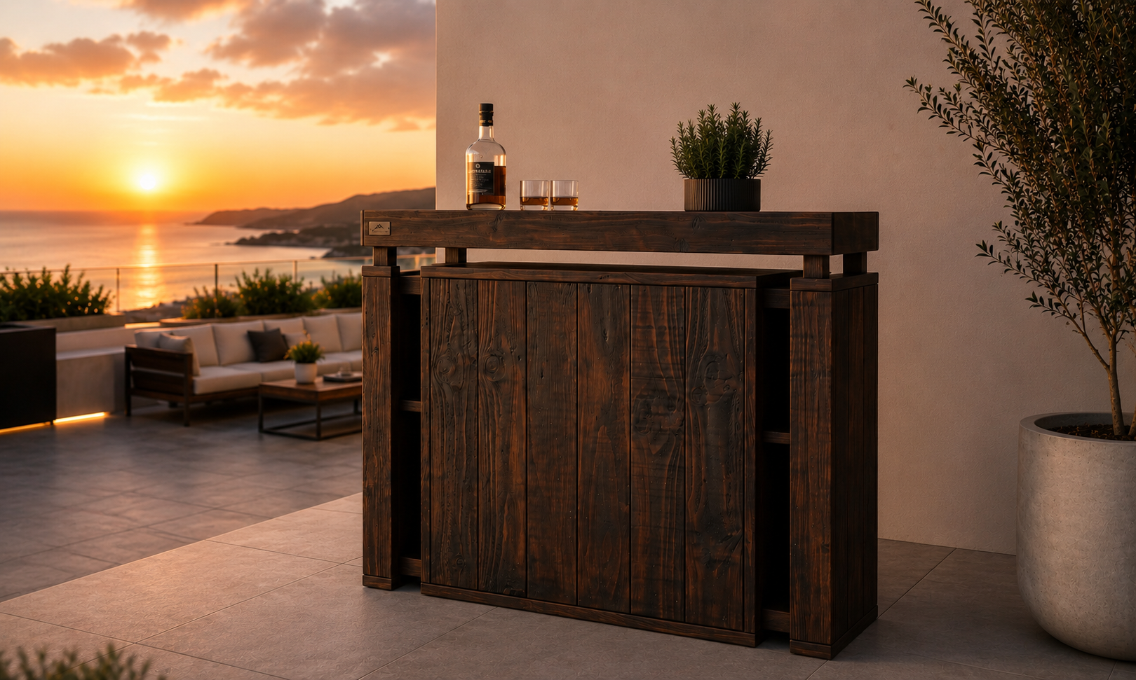 Modern Line Bar