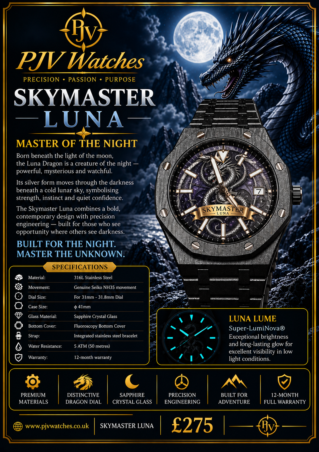 P008 SKYMASTER LUNA