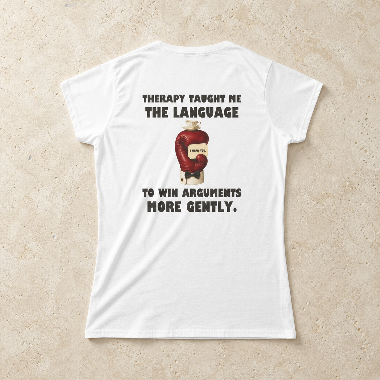 Therapy Taught Me the Language | Women's Softstyle T-Shirt