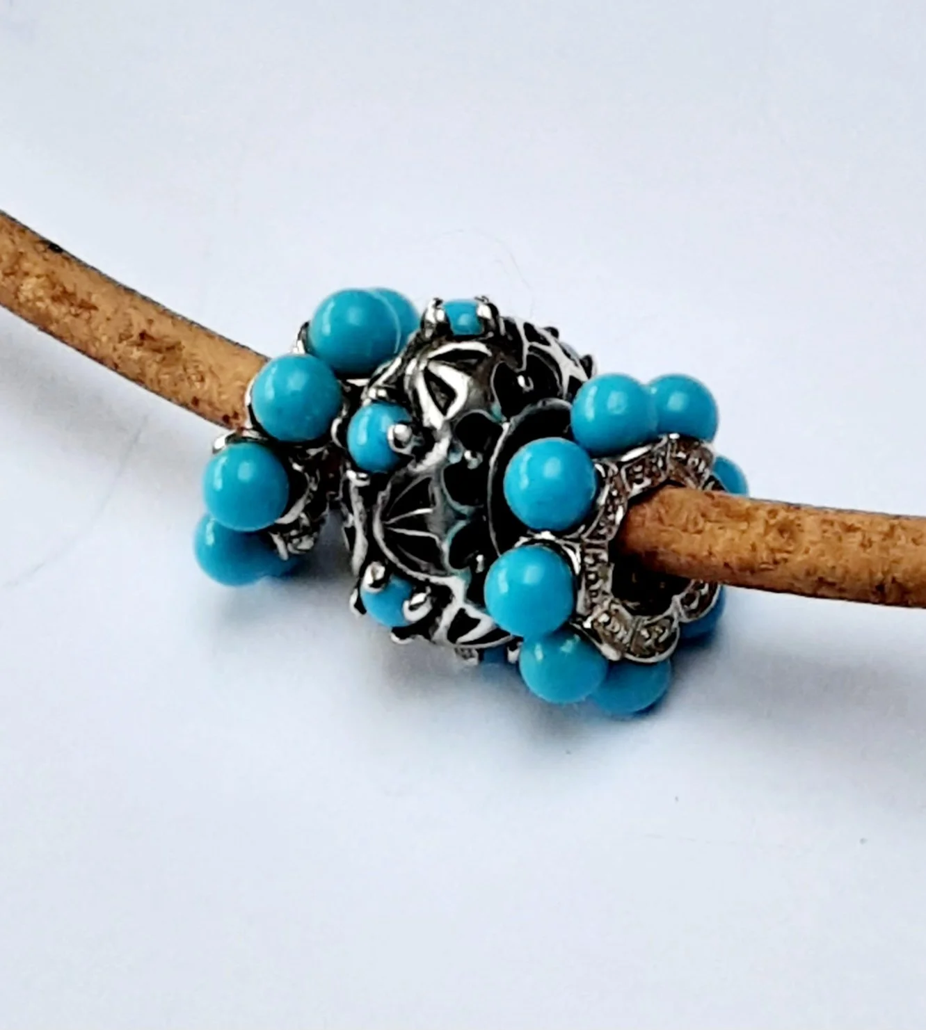Turquoise beads