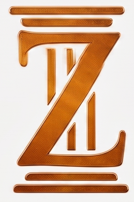 Zipfel Legal Services, PLLC Logo.  A metallic orange 3D letter Z with horizontal lines above and below on a white background.