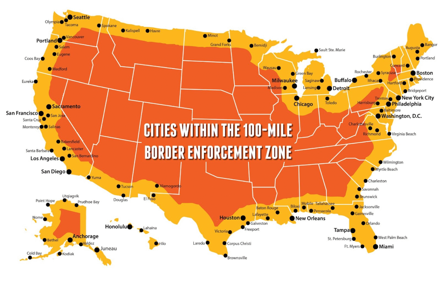 Are You in the Border Enforcement Zone? Why this Law has Serious Implications Today