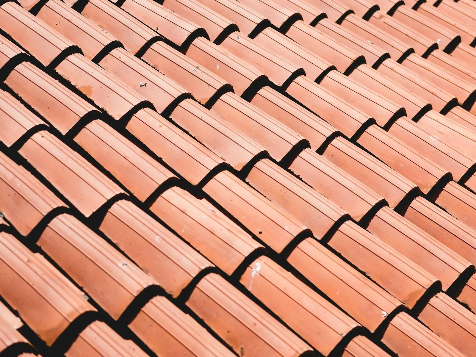 Tetto in coppi di terracotta