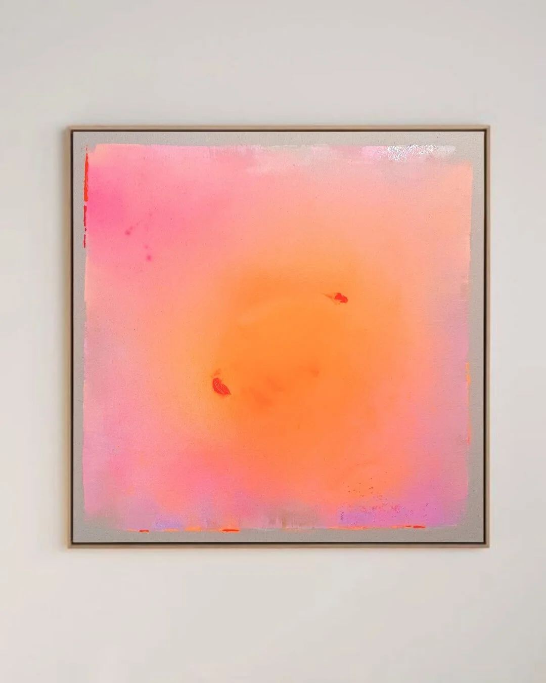 Michigan Sun III (28″ × 28″)