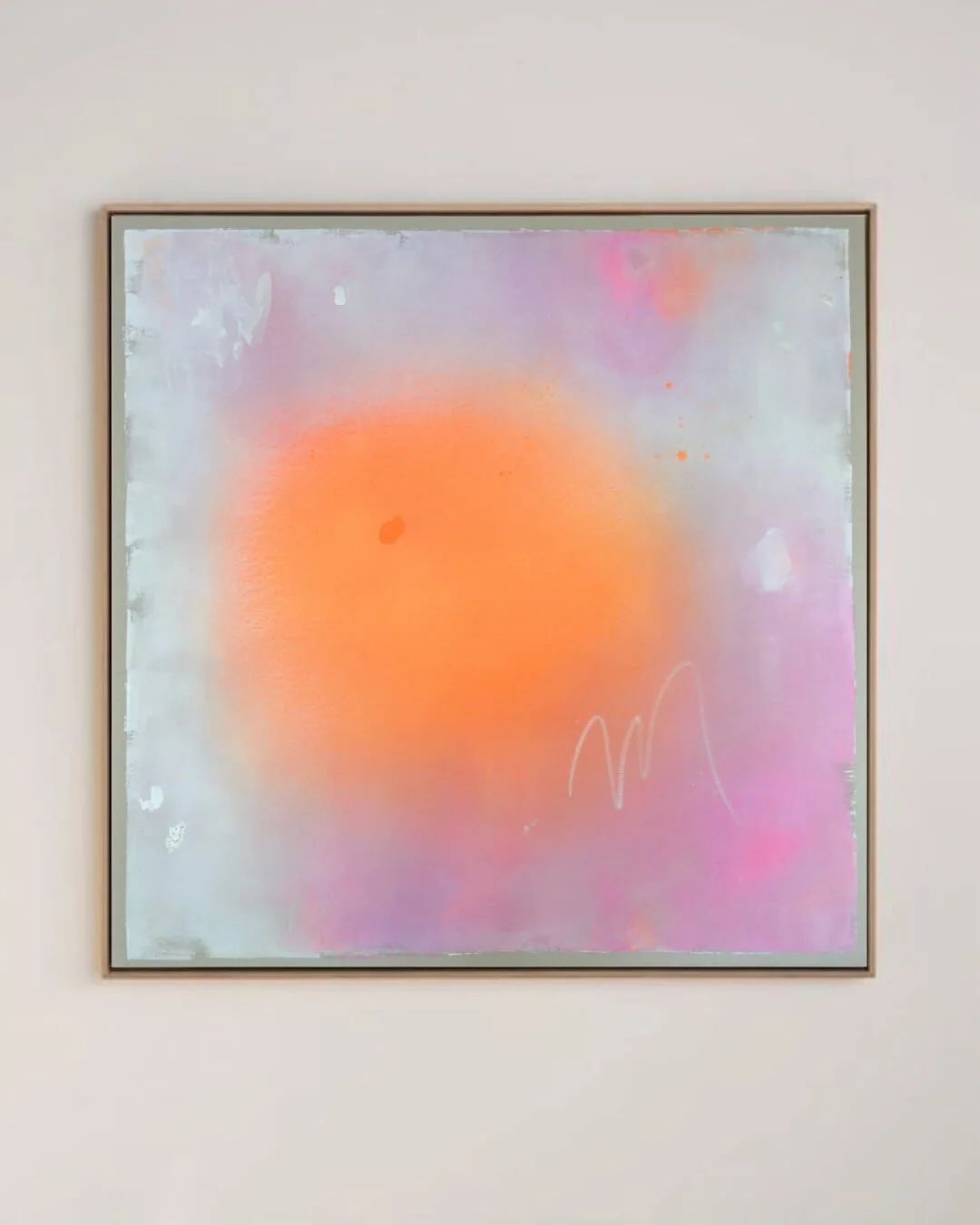 Michigan Sun IV (40″ × 40")