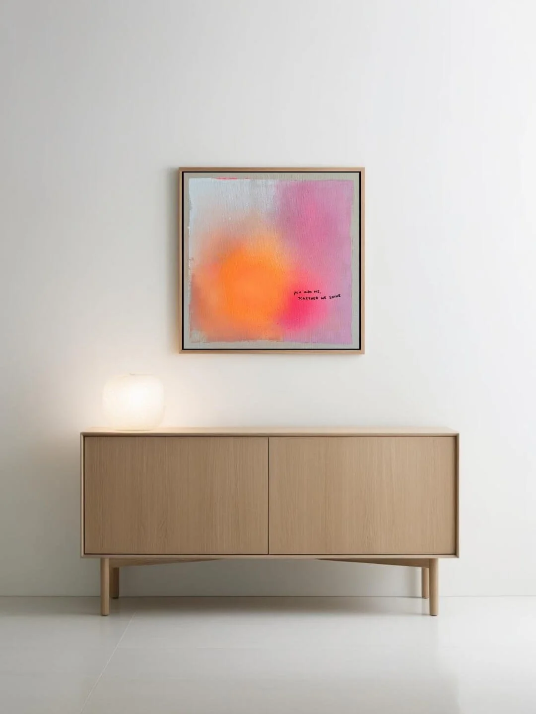 mockup with the artwork