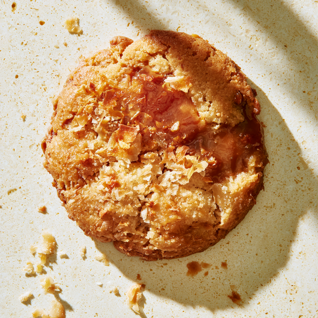 Toasted Coconut Dulce de Leche Cookie