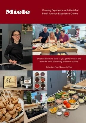 cooking class with muriel and miele sydney