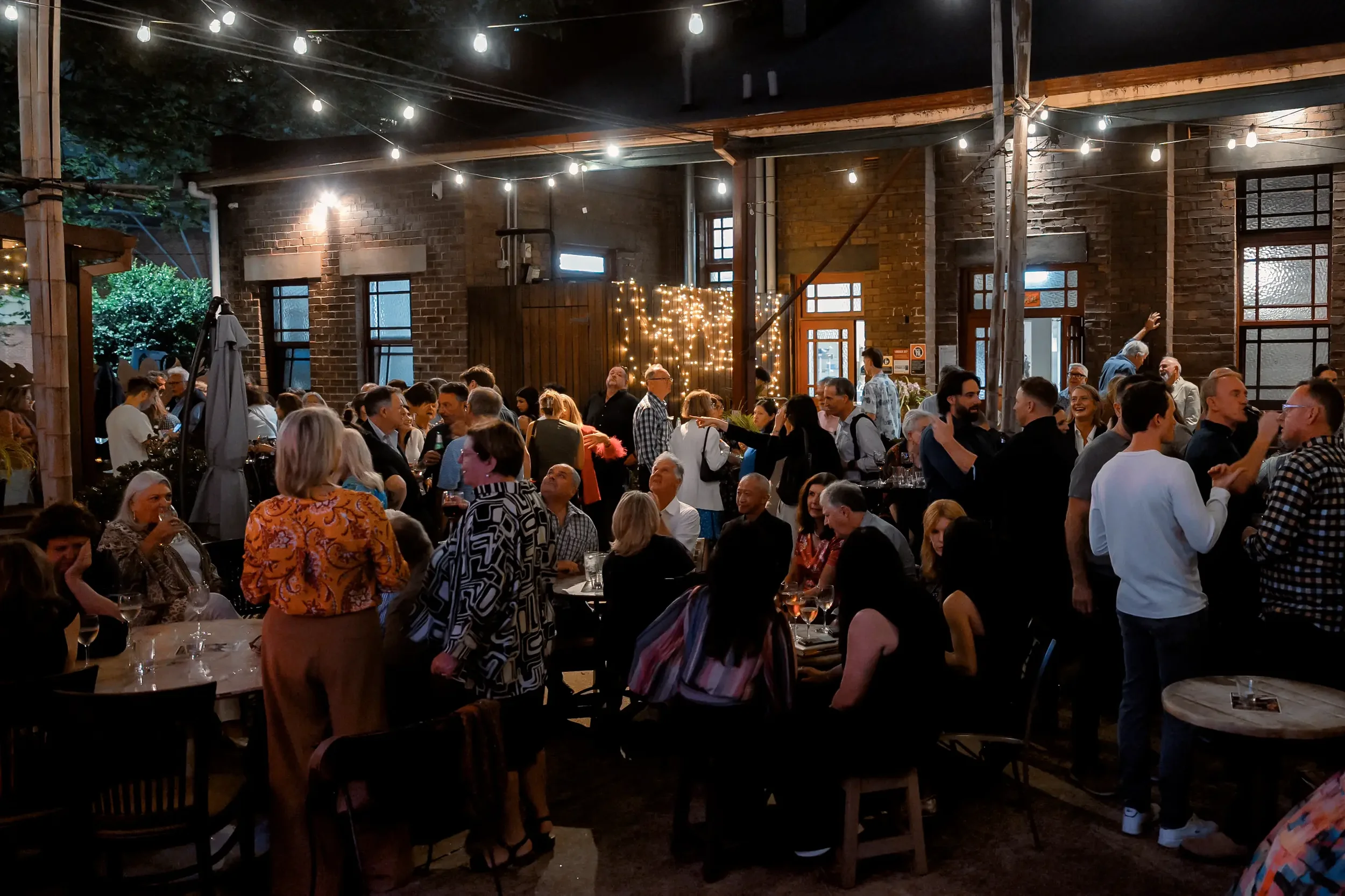 outdoor event party celebration birthday at sydney restaurant blue eye dragon
