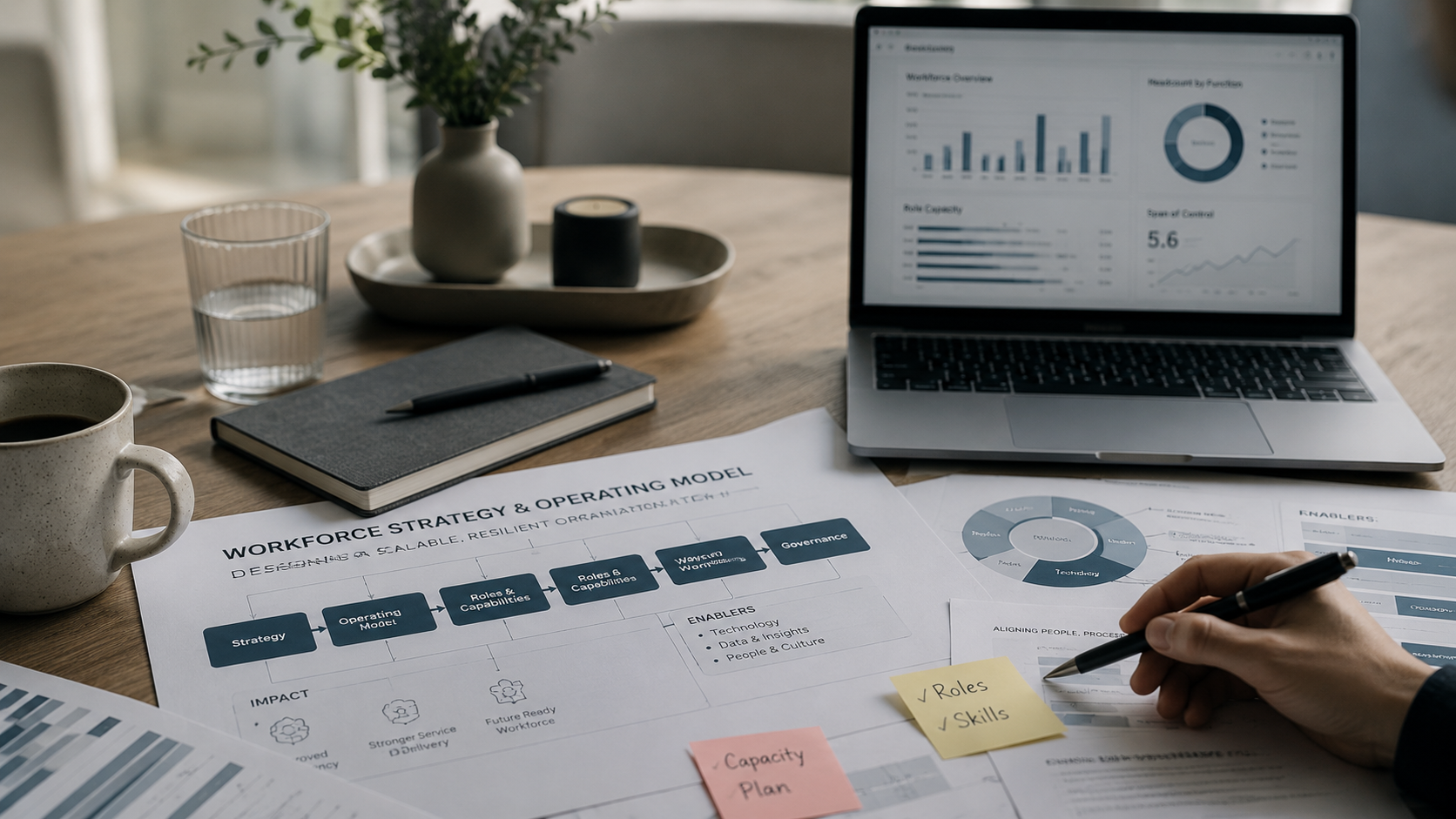 CASE STUDY 001 · WORKFORCE STRATEGY &amp; OPERATING MODEL