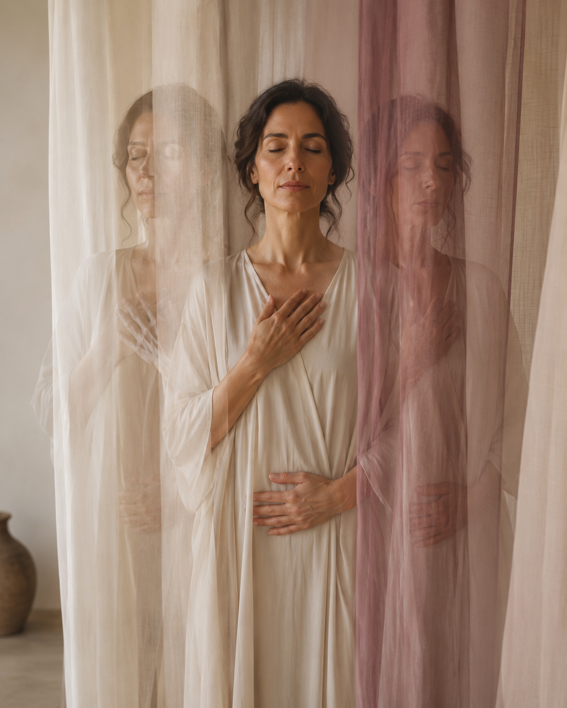 woman experiencing her as a whole