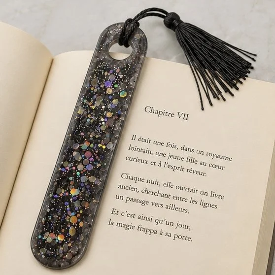 Marque-page 📚 ovale long