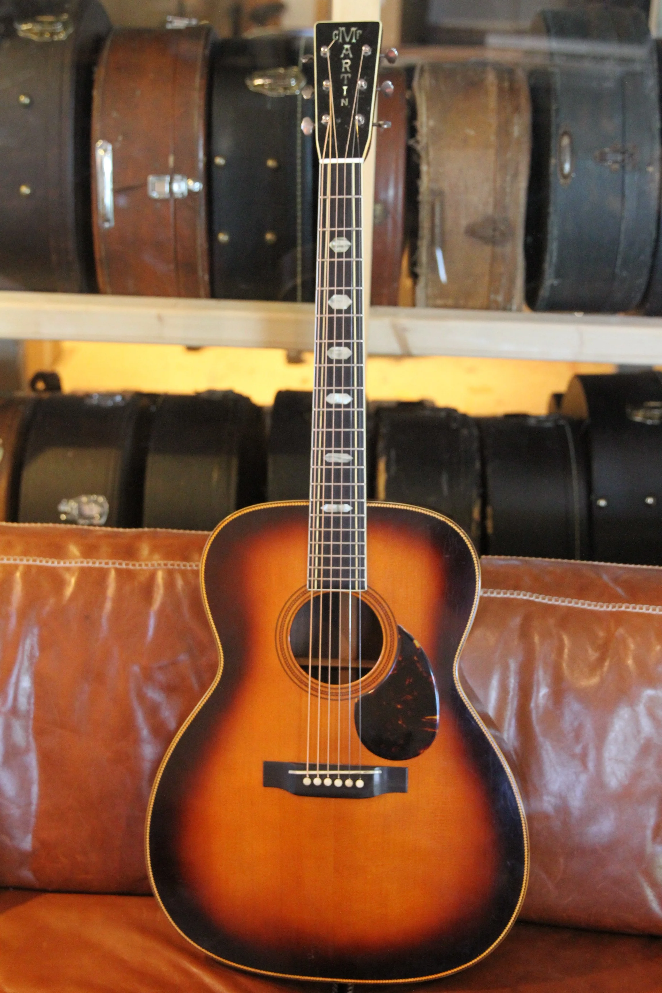 Martin F-7 guitar 1936 , converted with a sunburst finish