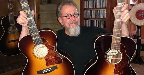 Tony Klassen with two of his creations