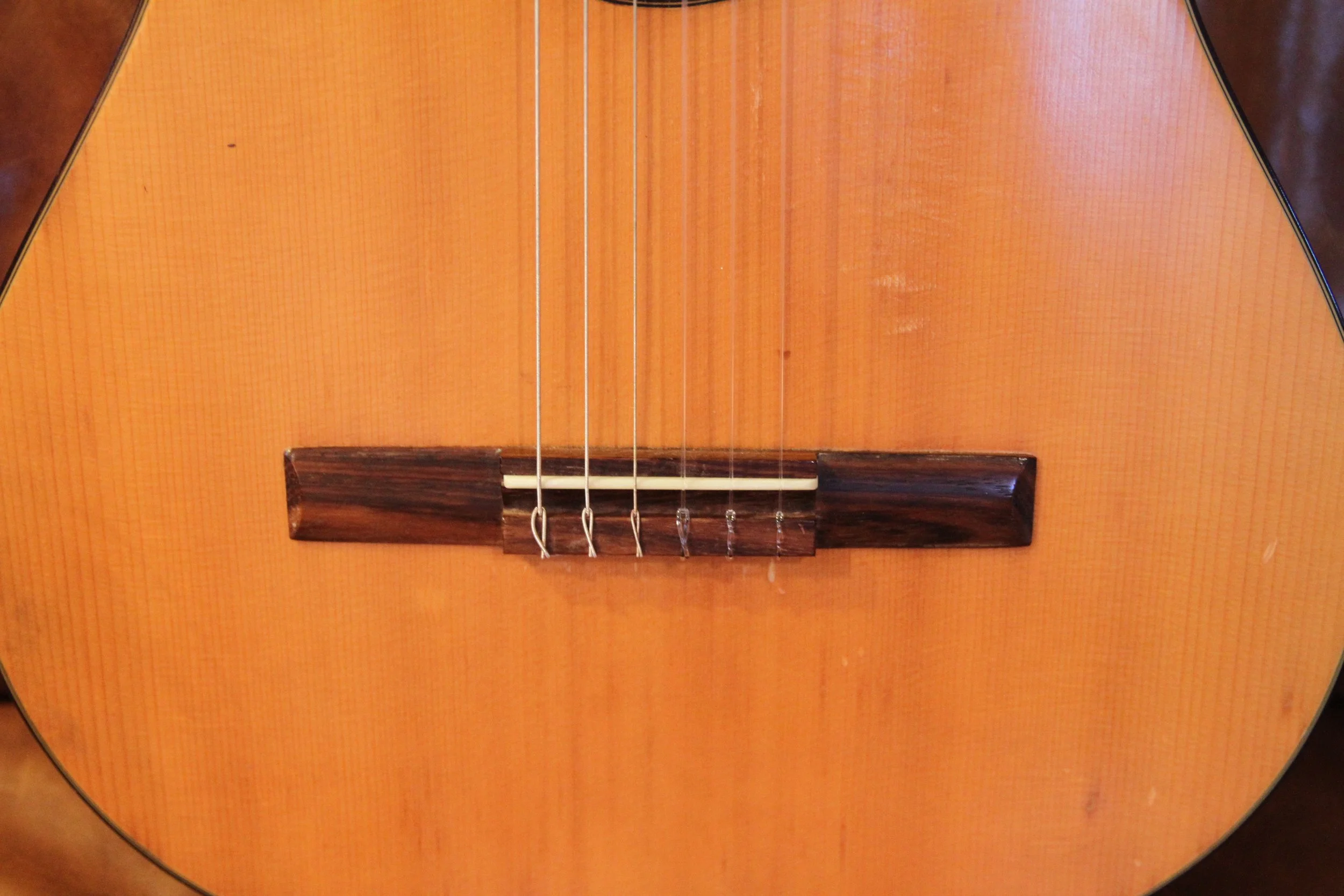 Close-up of Guild Mark II bridge