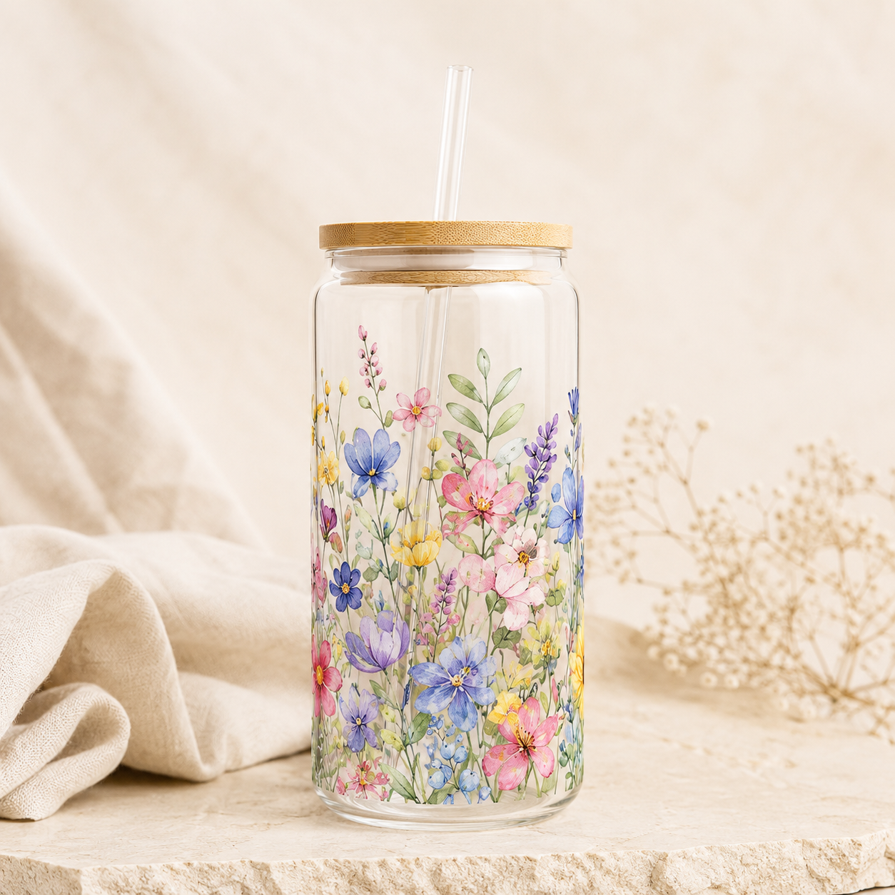 wildflower glass tumbler shoponthemark.png
