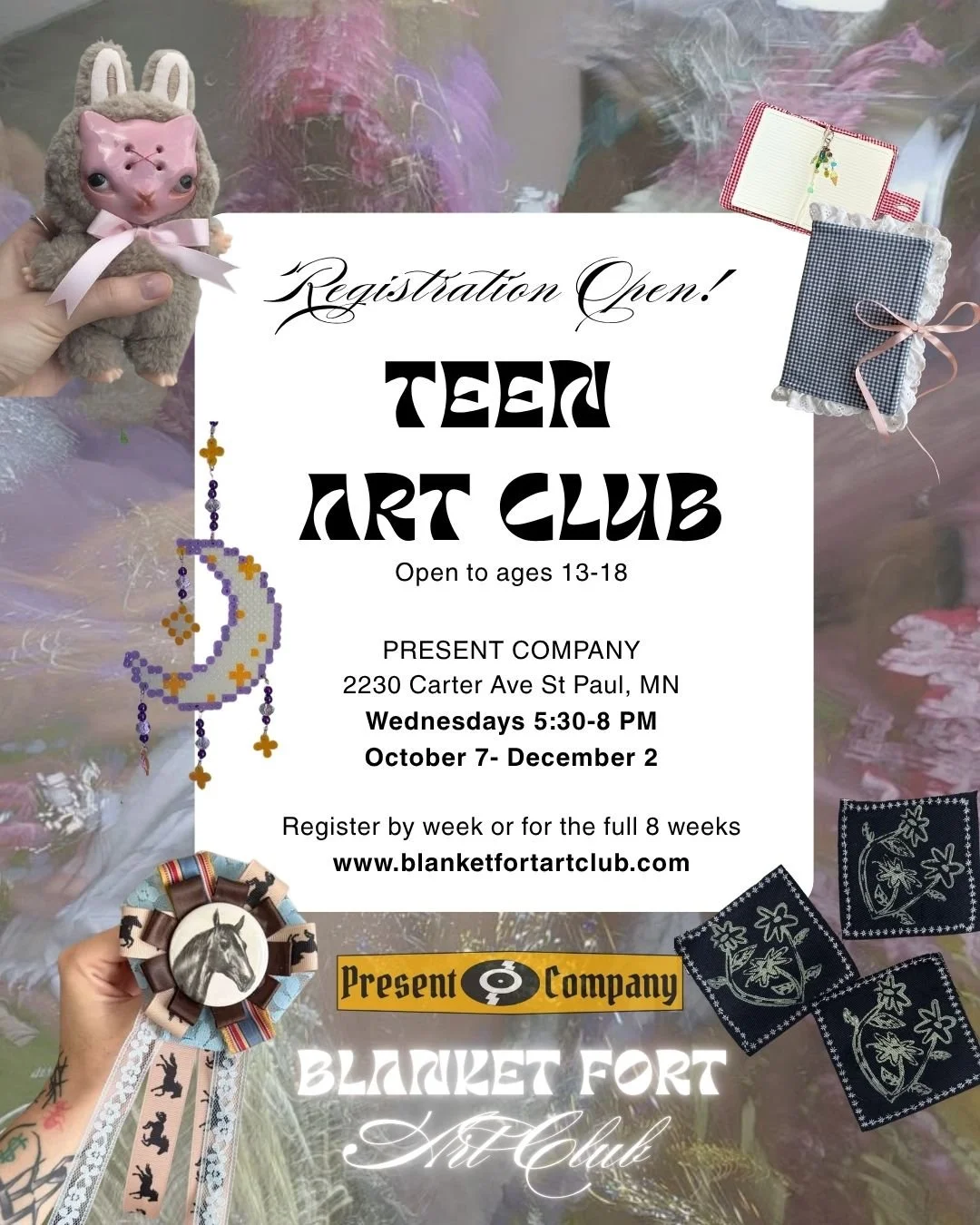 Teen Art Club- Fall 2026