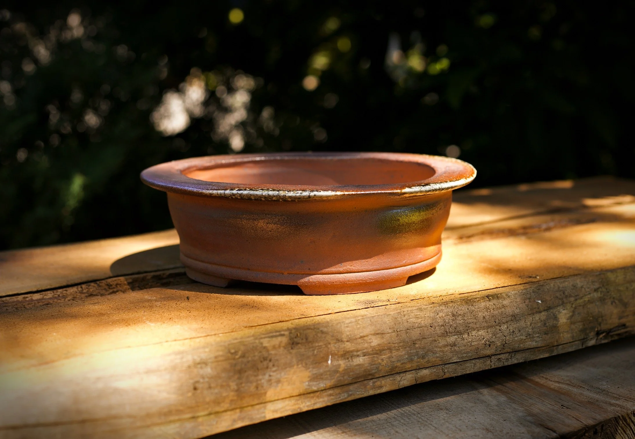 Medium Bonsai Round. Wood fired