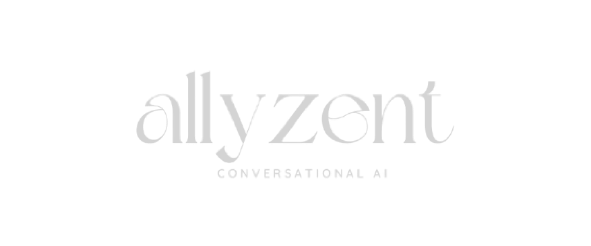 AllYzent logo with tagline ConveRegational AI in black and white.