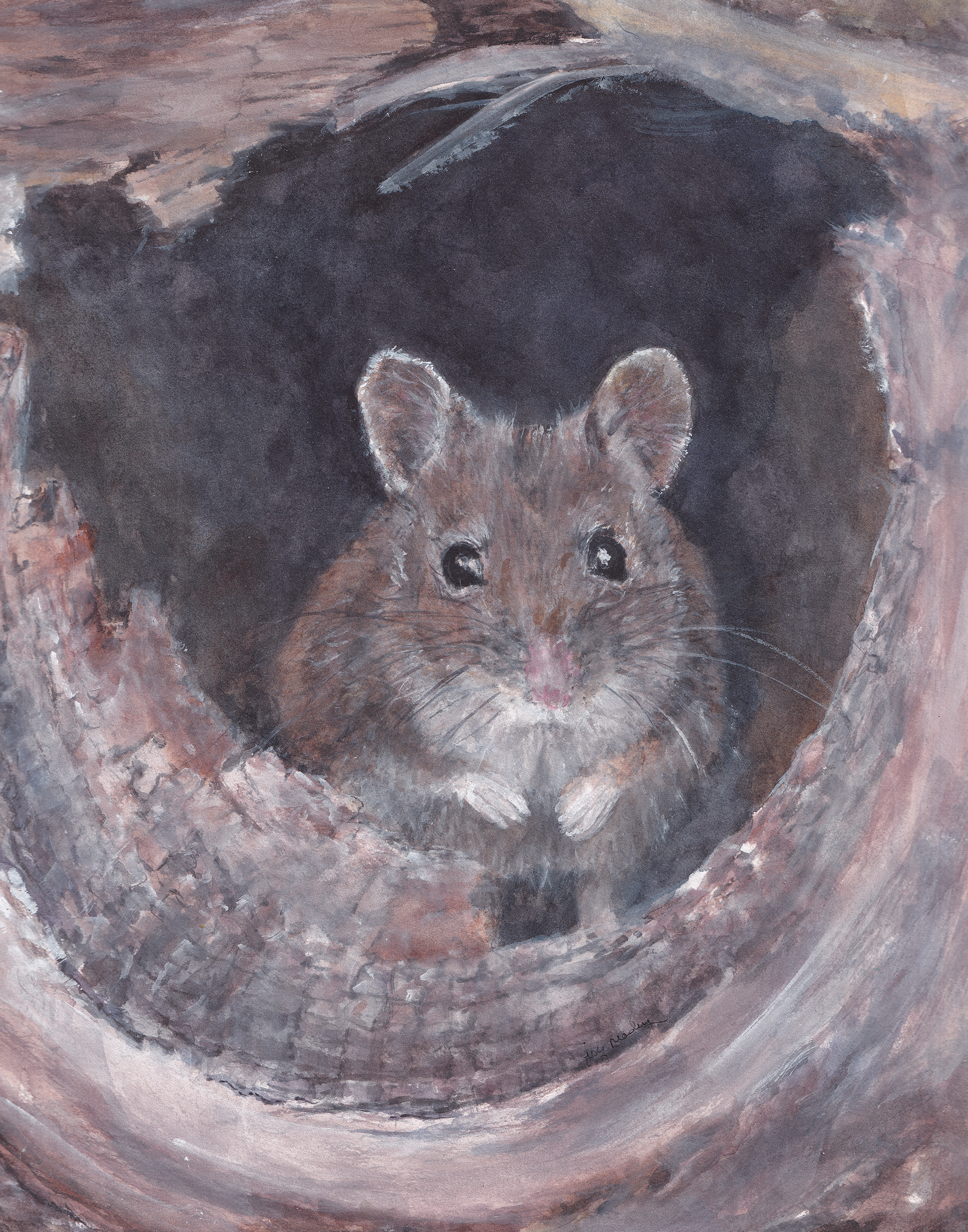 Pip Moves To The Watercolor Woods