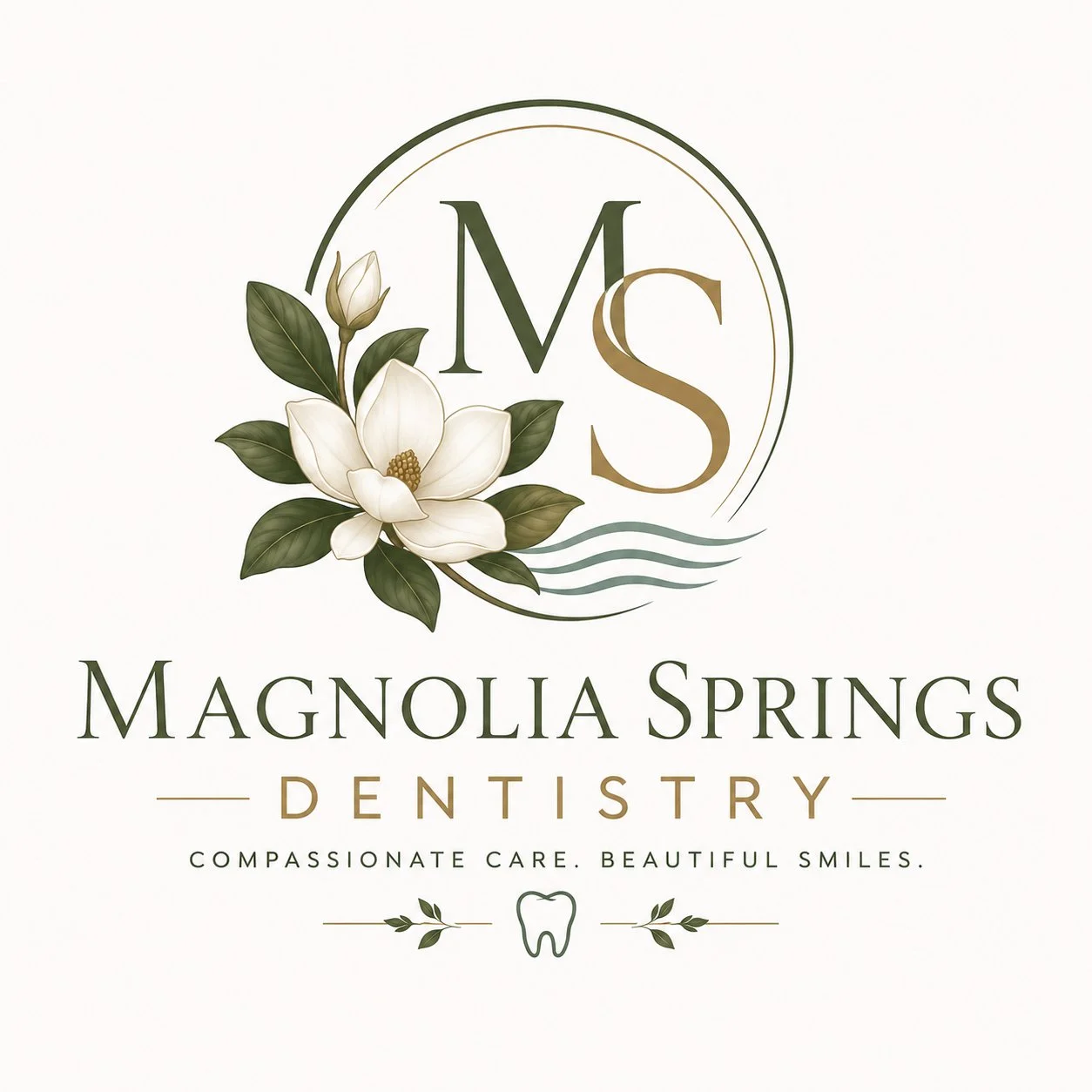 Magnolia springs dentistry logo