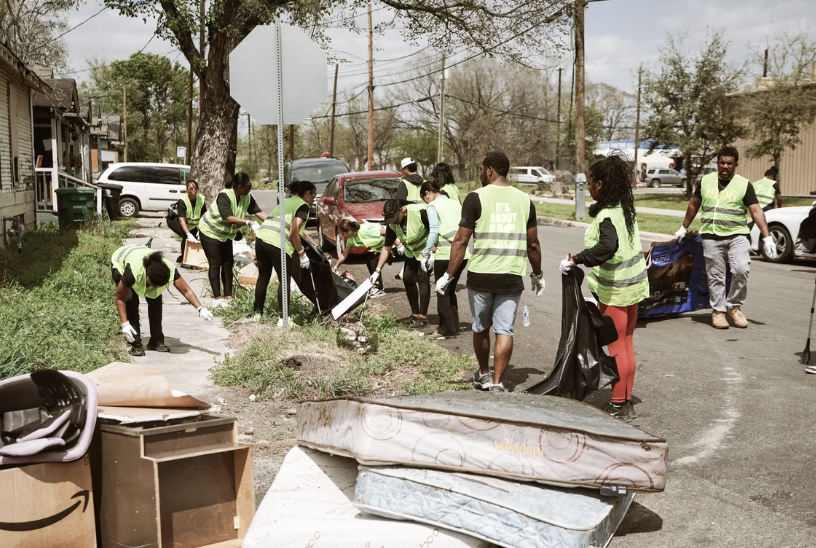 August Clean The Block - Houston Clean Up &amp; Revitalization