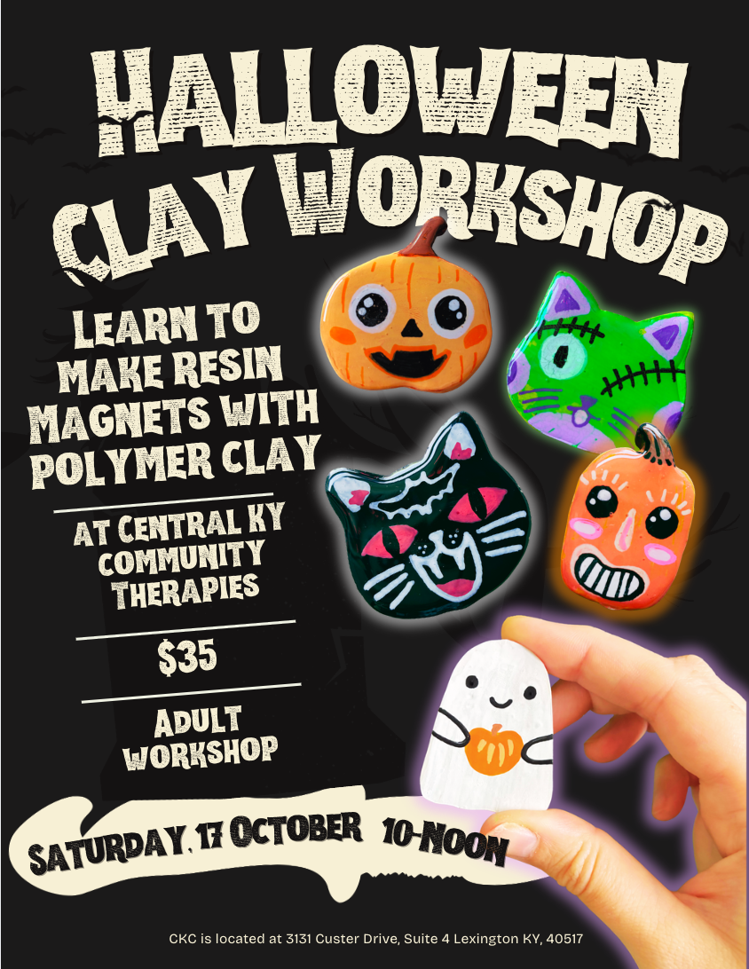Adult Clay Workshop-Saturday, October 17th, 2026- 10:00am-12:00pm
