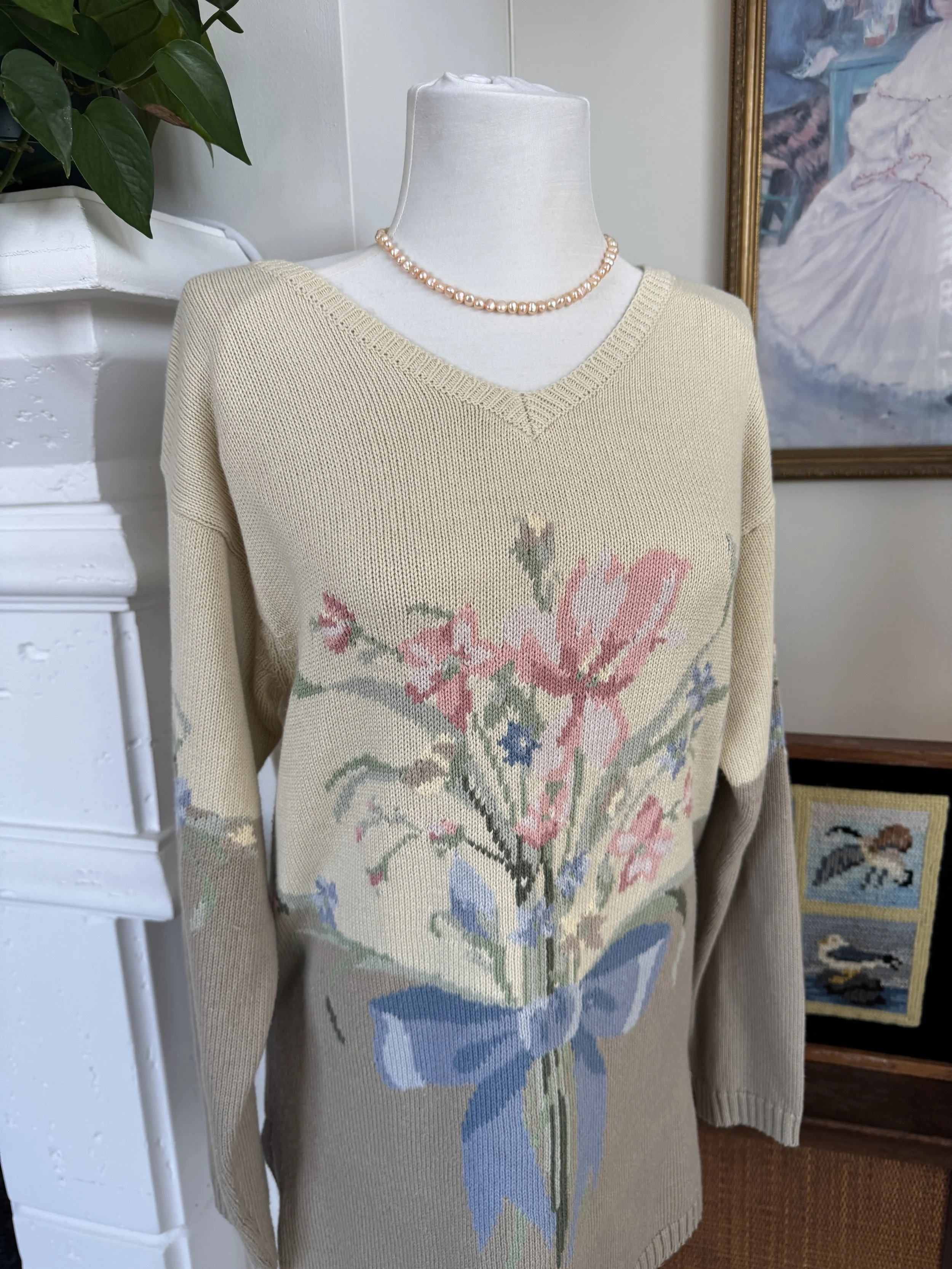 Flower Bouquet Sweater